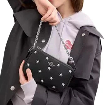 Coach Nolita 19 with Star Print, Black