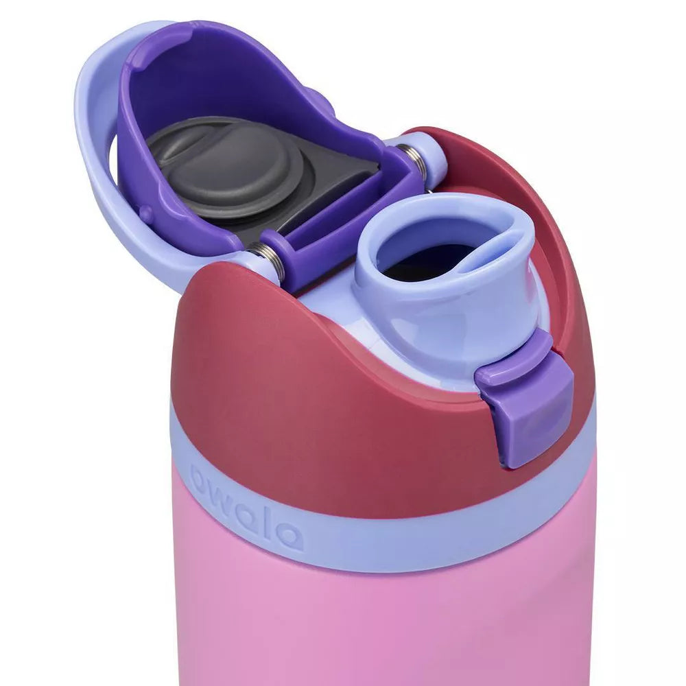 Owala 24oz FreeSip Stainless Steel Water Bottle, Electric Orchid