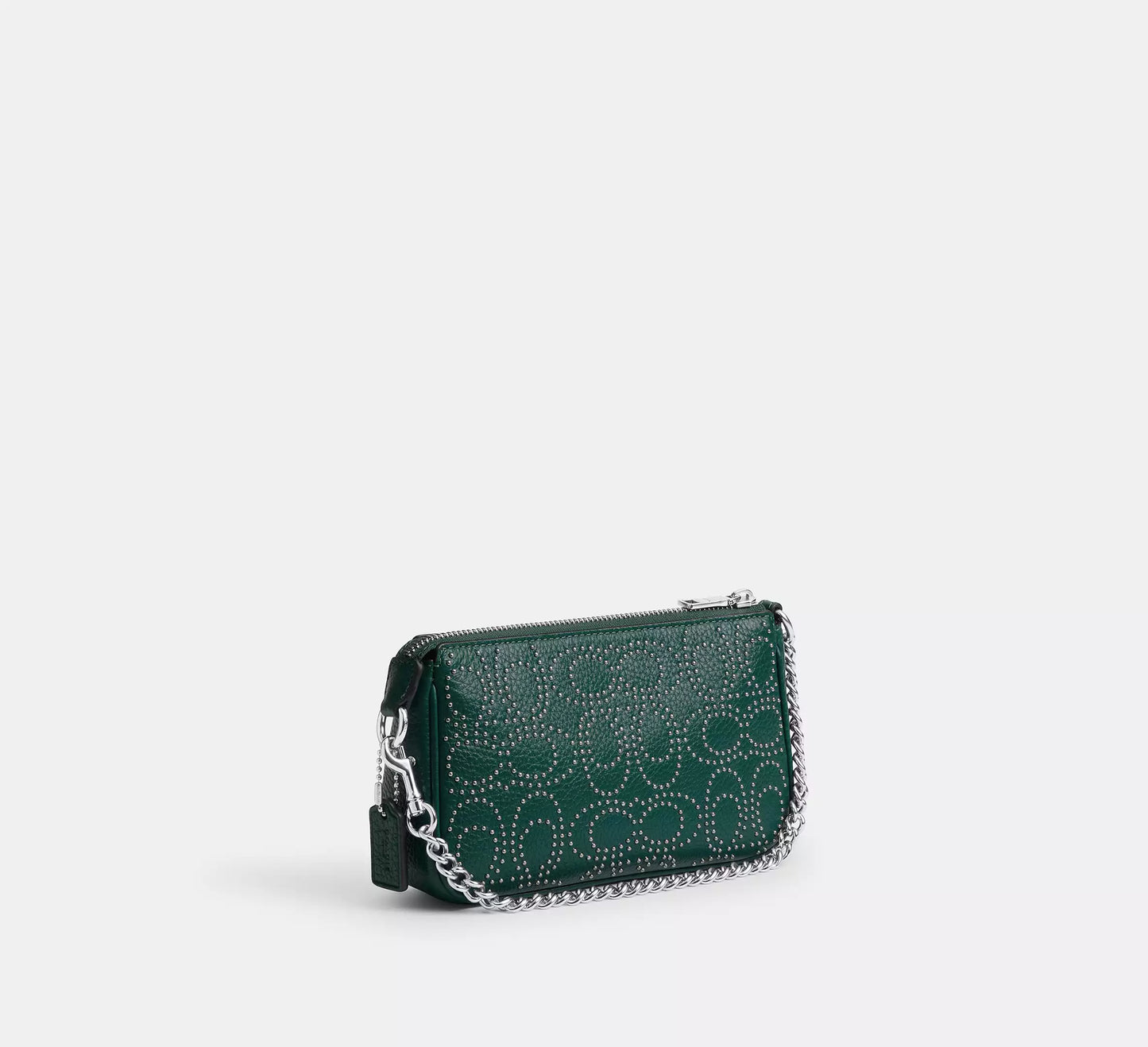 Nolita 19 With Signature Rivets, Emerald Green