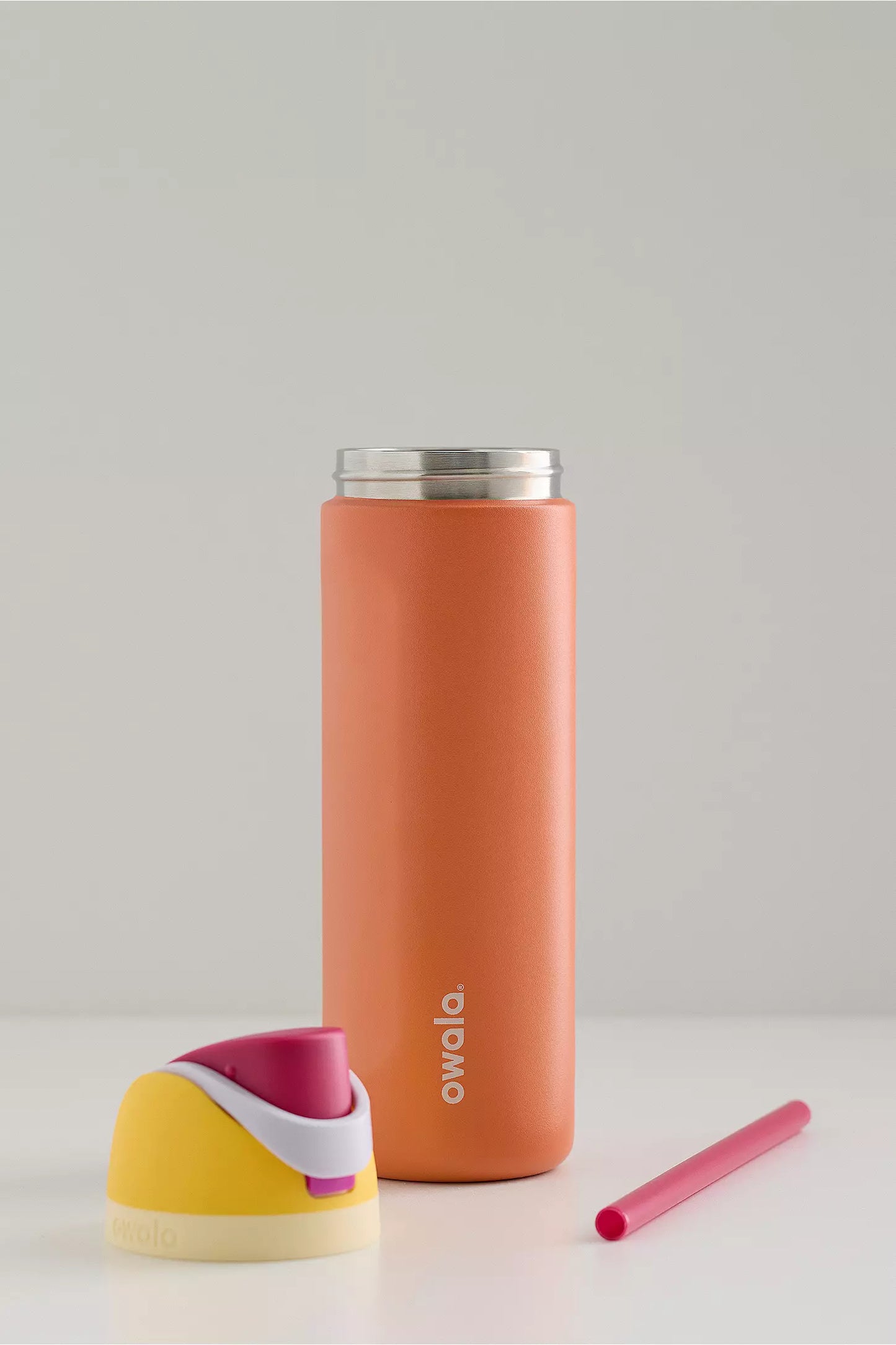 Owala 24oz FreeSip Stainless Steel Water Bottle, Citrus Crush