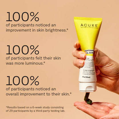 ACURE Brightening facial scrub