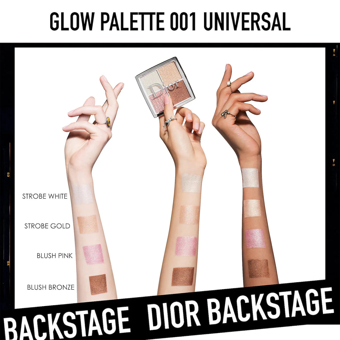 DIOR Backstage Glow Face Palette - Universal