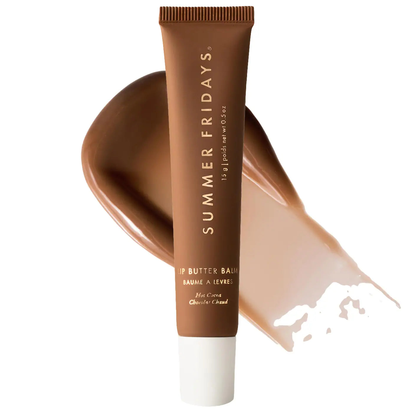 Summer Fridays Lip Butter Balm for Hydration & Shine - Hot Cocoa