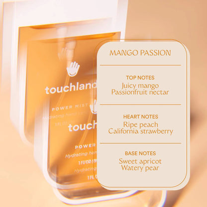 Touchland Power Mist Hydrating Hand Sanitizer - Mango Passion